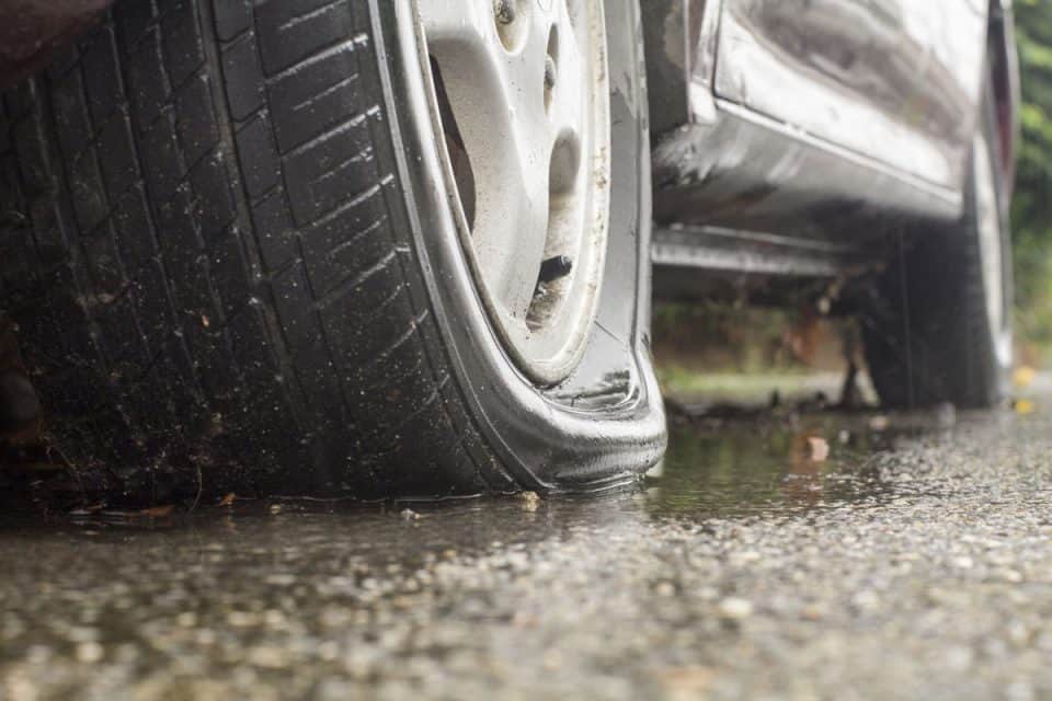 flat spot on tire causing vibration
