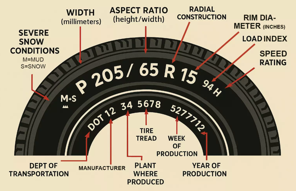 how can you tell how many ply a tire is
