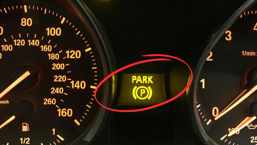 parking brake warning light
