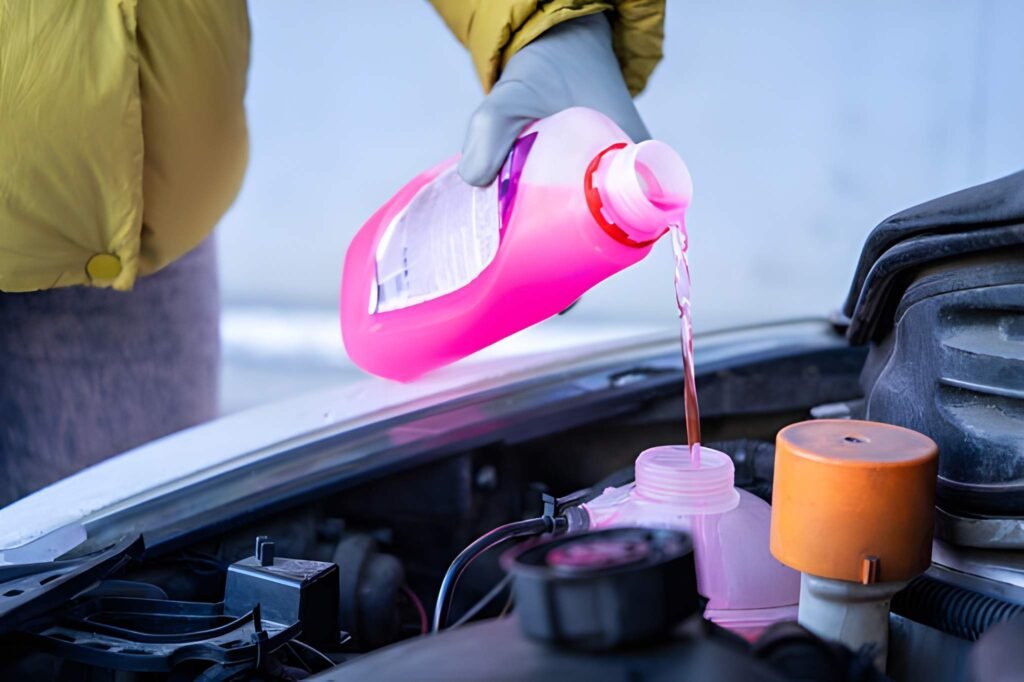 Antifreeze in Engine Coolant