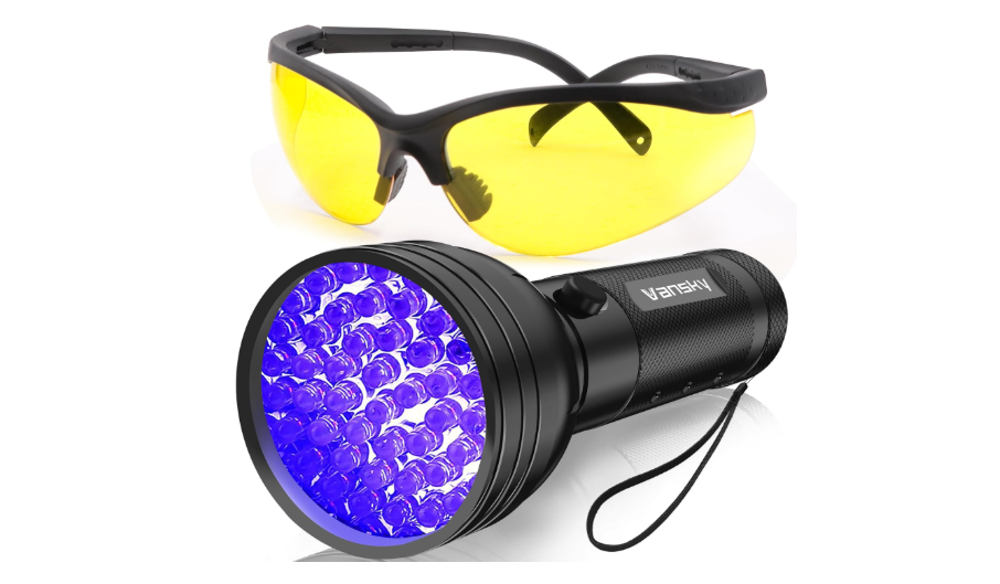 Black Light to Detect Coolant Leak on Engine