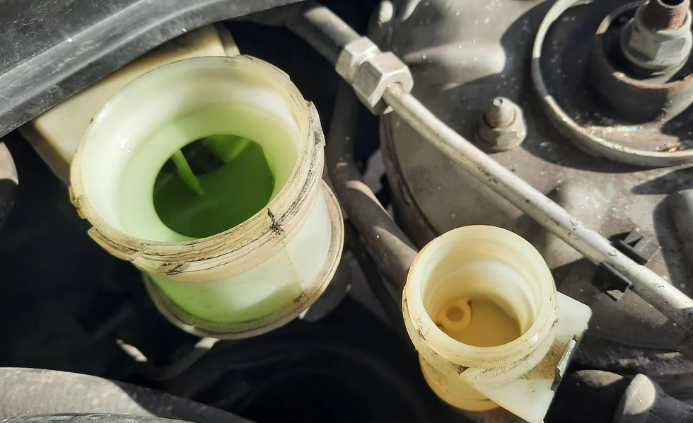 Brake Fluid Color Green