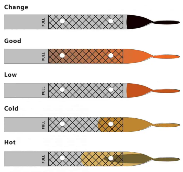 Common Colors of Engine Oil