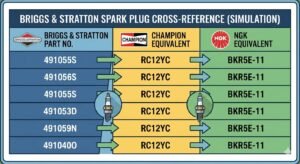 Briggs and Stratton Engine Spark Plug Chart: Find Your Part Fast - Ask
