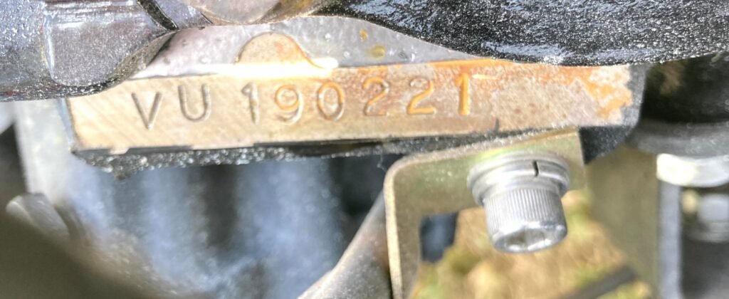 Holden Engine Number Identification